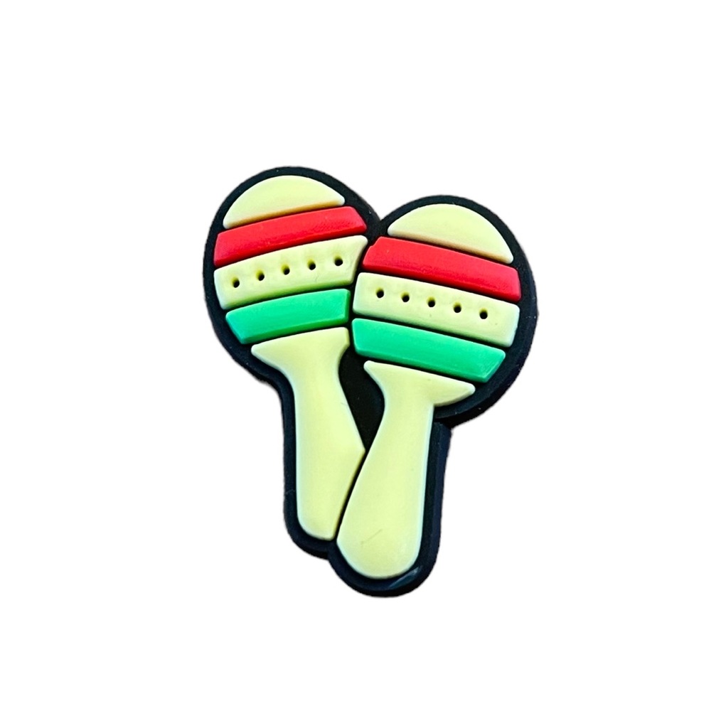 Maracas Croc Charm
